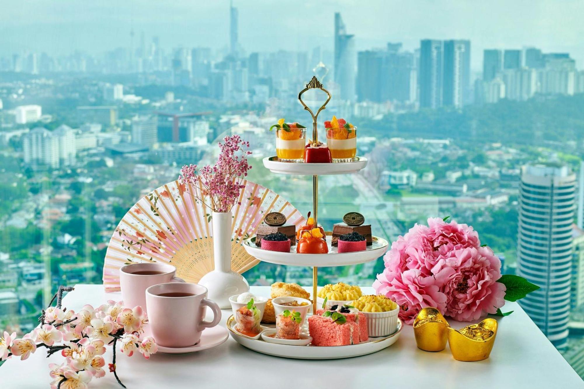Sheraton Petaling Jaya Hotel Exterior foto Afternoon tea at the Shangri-La Kuala Lumpur